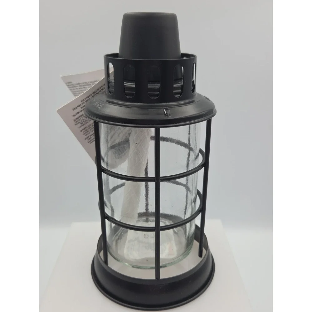 TIKI Table Torch Top Round Lighthouse Lantern NEW